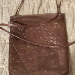 VINTAGE CARLOS FALCHI BUFFALO LEATHER CROSS BODY